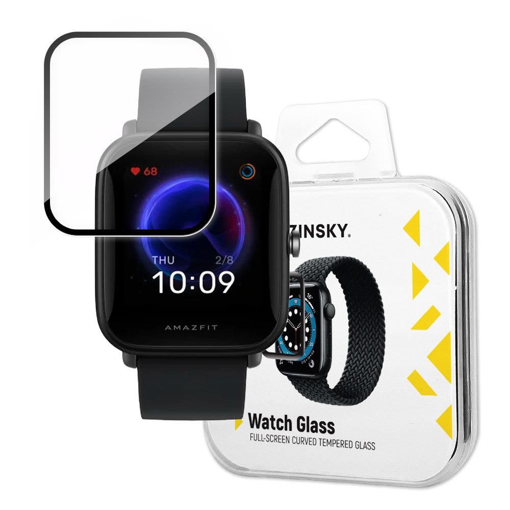 hybrydowe szkło ochronne do xiaomi amazfit bip u czarny