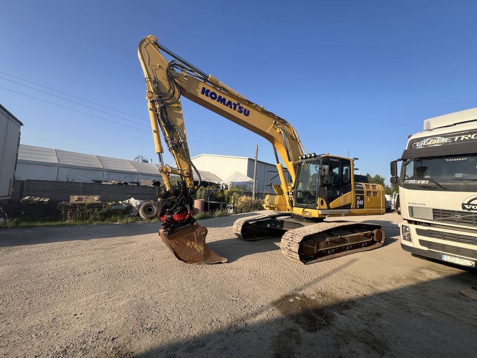 Komatsu pc 240-11  8500mth 2017r rototilt  koparka gąsienicowa