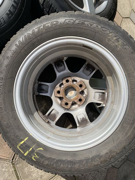 Колеса в зборі 195.65 r15 зима 5х112 Passat B5 B6 Golf Caddy Skoda A5