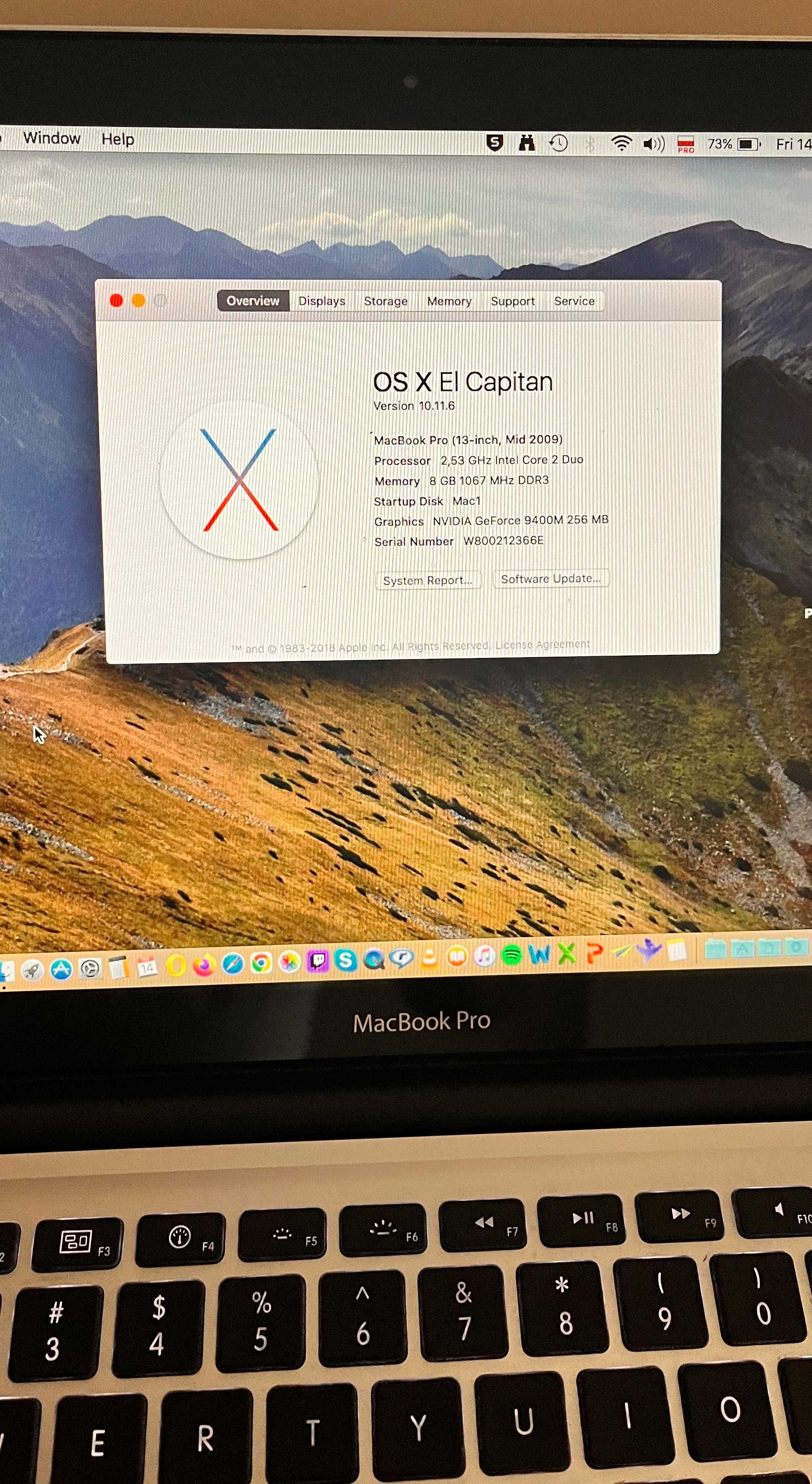 MacBook Pro 13" mid 2009