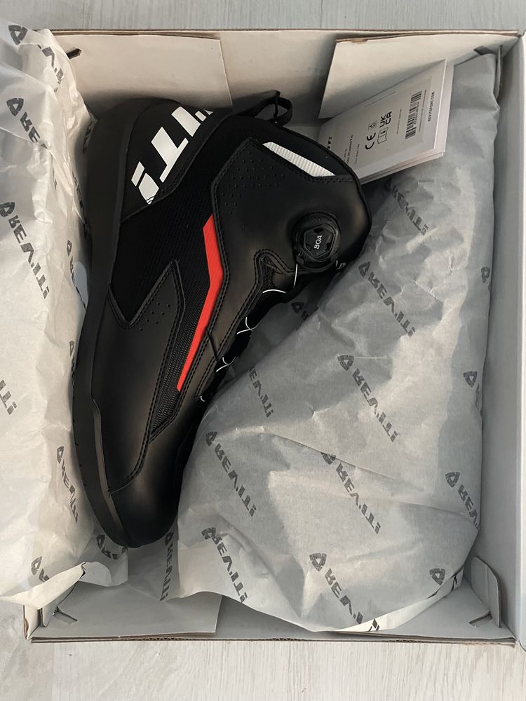 Buty REVIT JETSPEED PRO BLACK/RED czarny czerwony motocyklowe