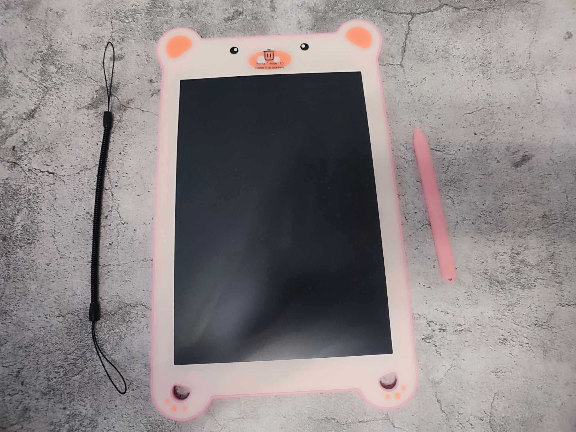 Tablet graficzny tablica do rysowania z rysikiem znikopis LCD