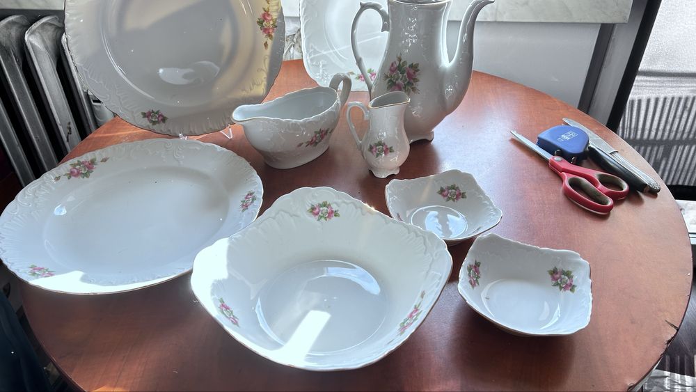 Cmielow zestaw porcelany obiadowej