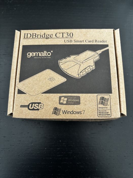 Vendo leitor de cartões IDBridge CT30 como novo