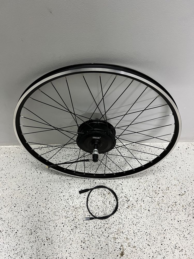 Koło rowerowe 28” 29” 700C tył silnik MXUS 350/500W 36/48W wolnobieg