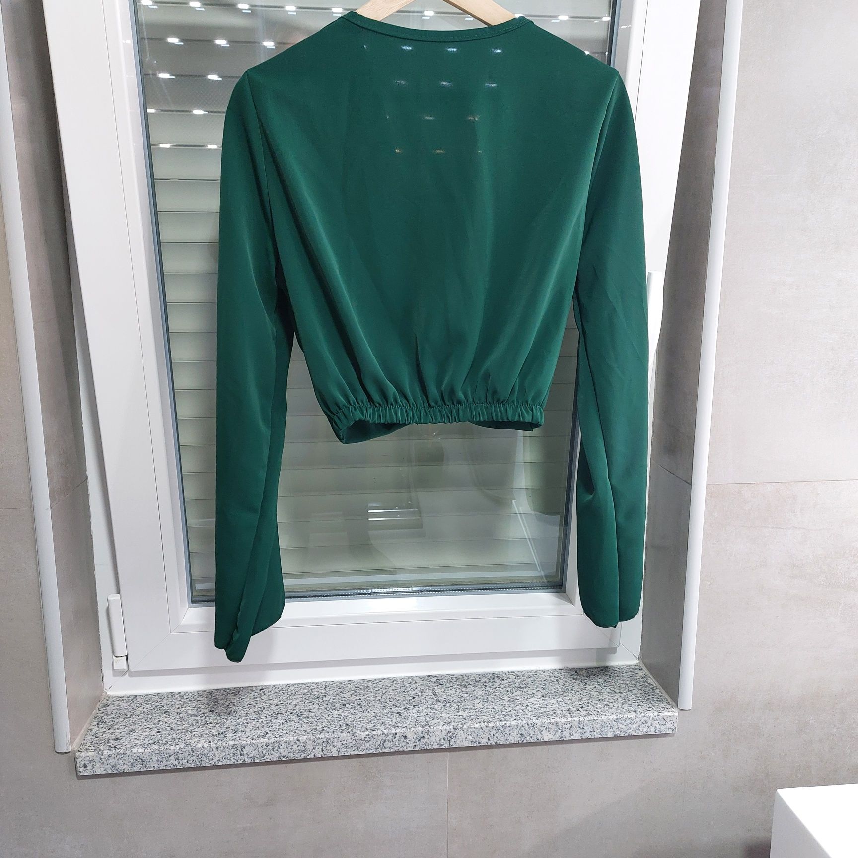 Top verde talha unica