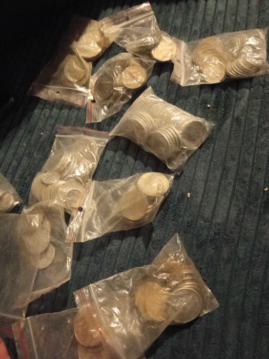 Monety różnych kolekcji i krajów te z zdj i setki innych