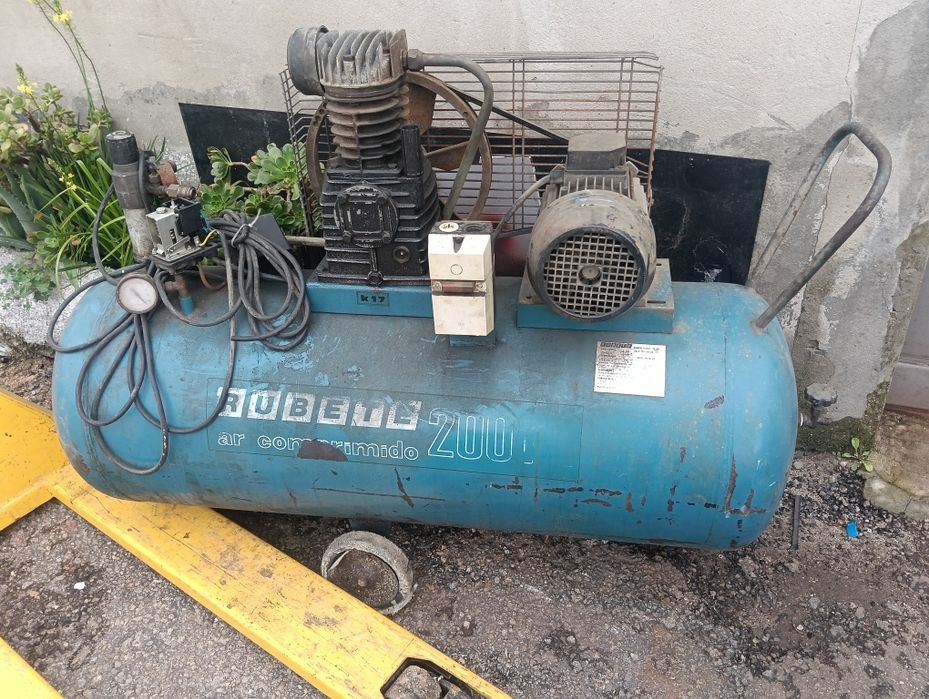 Compressor Rubete 200 l para reparar