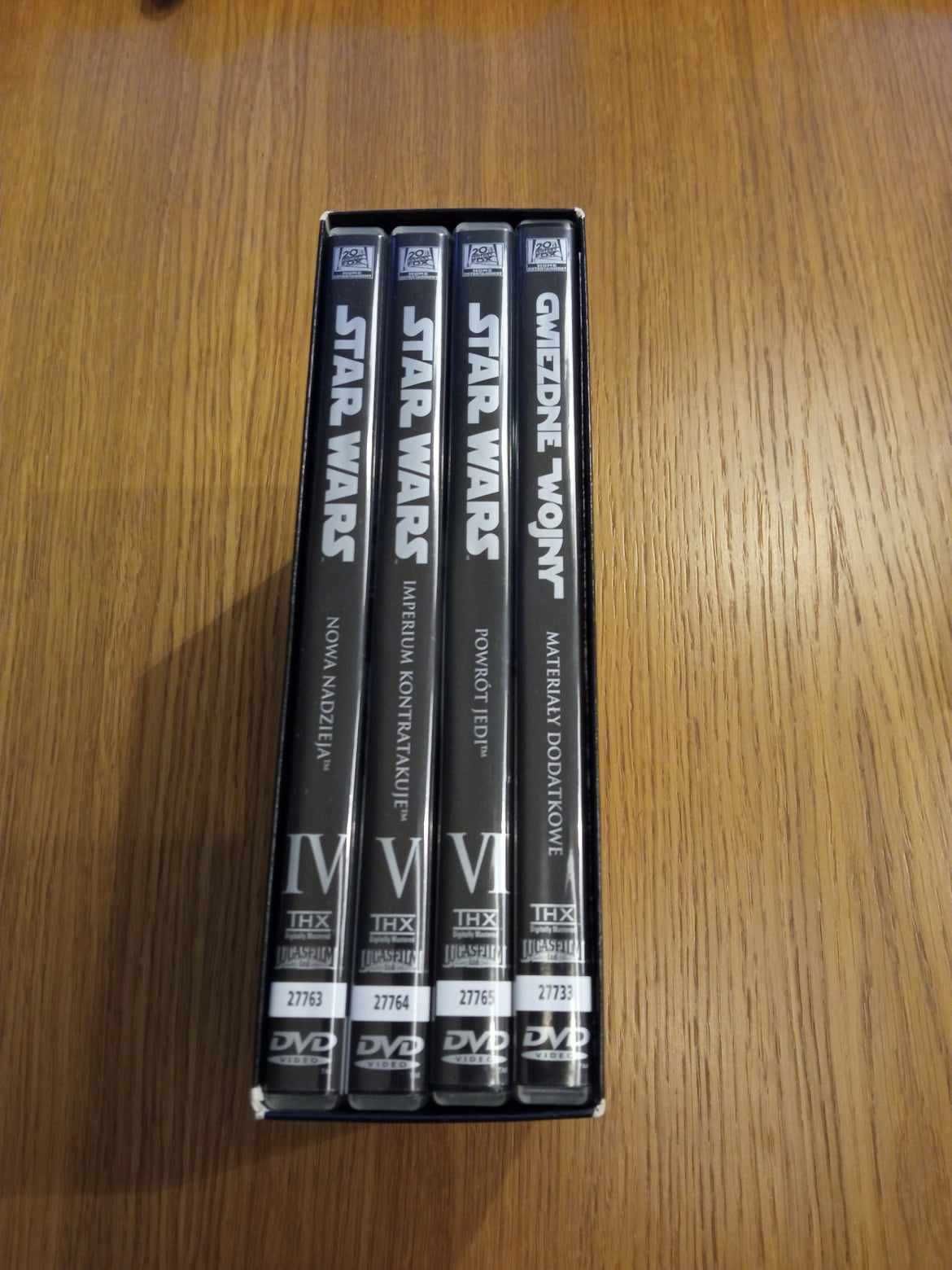 Star Wars Trilogy 4x DVD