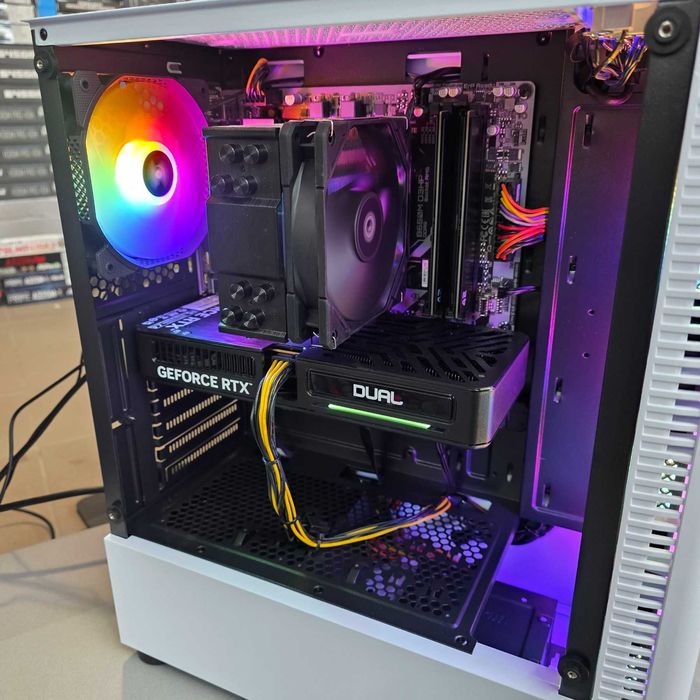 Компютер Новий Ryzen 5 7500f, RTX 5060, 32GB DDR5, SSD 1TB NVMe, B650