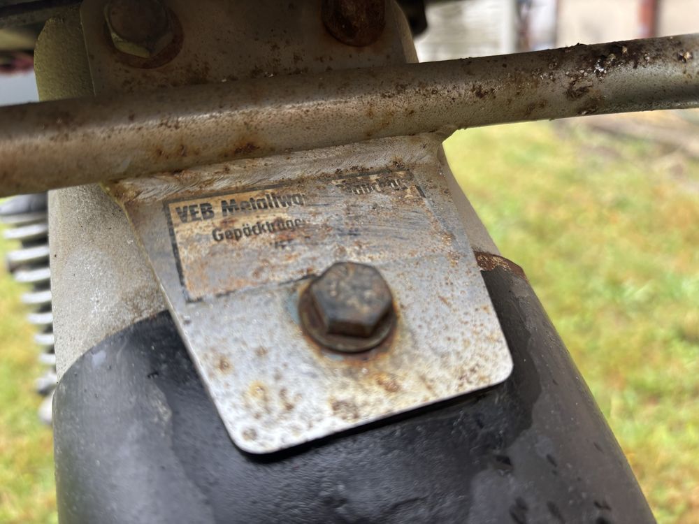Mz ts 125 oryginal czerwony