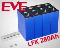 EVE LFK 280AH Baterie, LiFePO4, Magazyn energii, dostępne od ręki