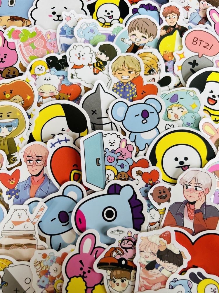 BT21 (BTS) - Stickers/Autocolantes