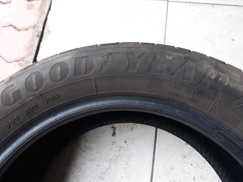 Opona letnia 225/55r17 GOODYEAR 2018r 5mm