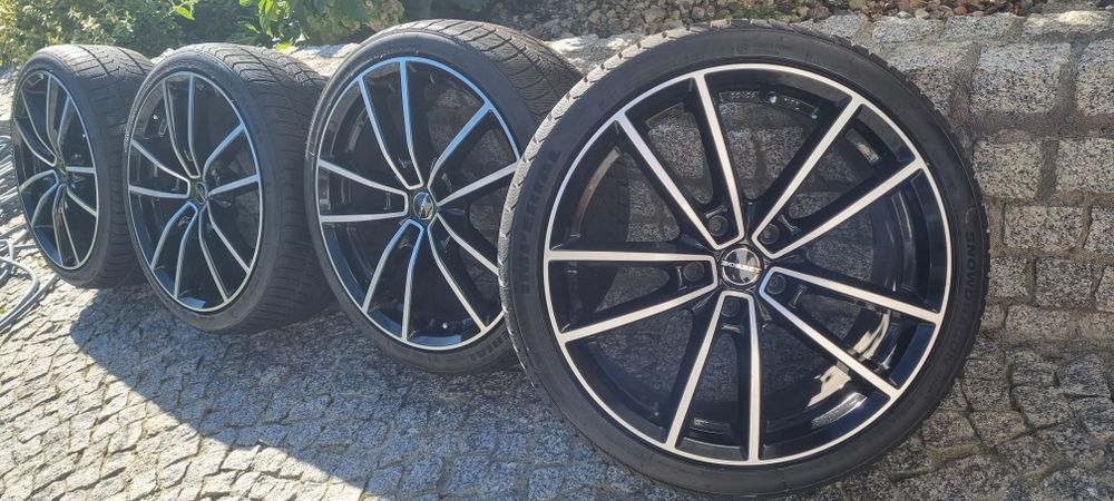 18" 5x112 Borbet r18 Piękne! VW Audi Alufelgi Felgi Koła