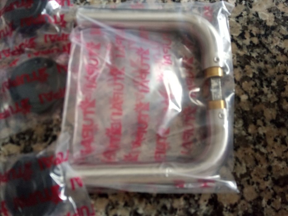 fechadura completa com Puxadores TUPAI em inox