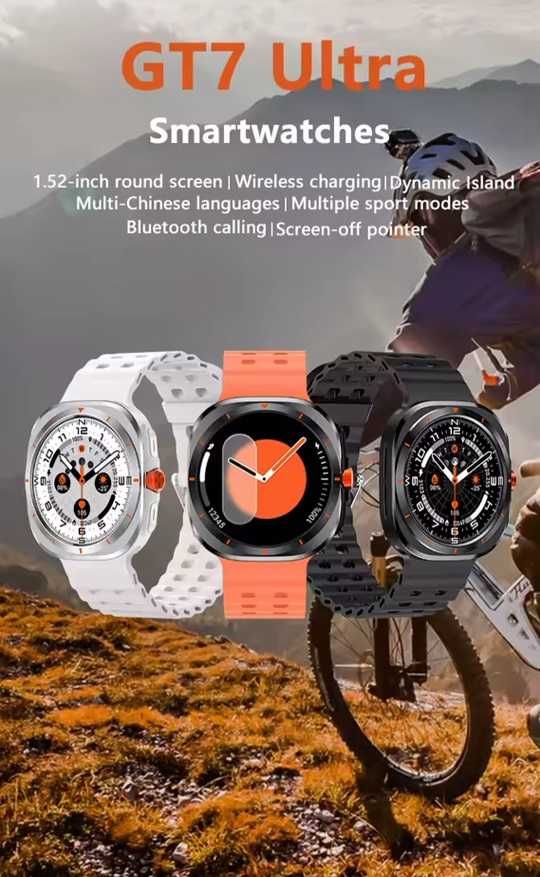Smartwatch preto novo bluetooth talk relógio inteligente 1.52