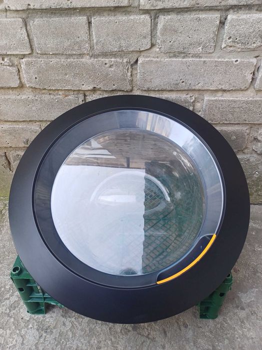 Окно стиральной машины Миле Miele черное WCR 860 WPS, WTH 720, WCR 870