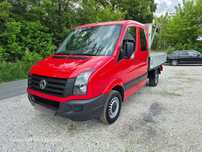 Volkswagen Crafter  Czerwony Komando do zadań specjalnych – CRAFTER DOKA 7-OSOBOWY!