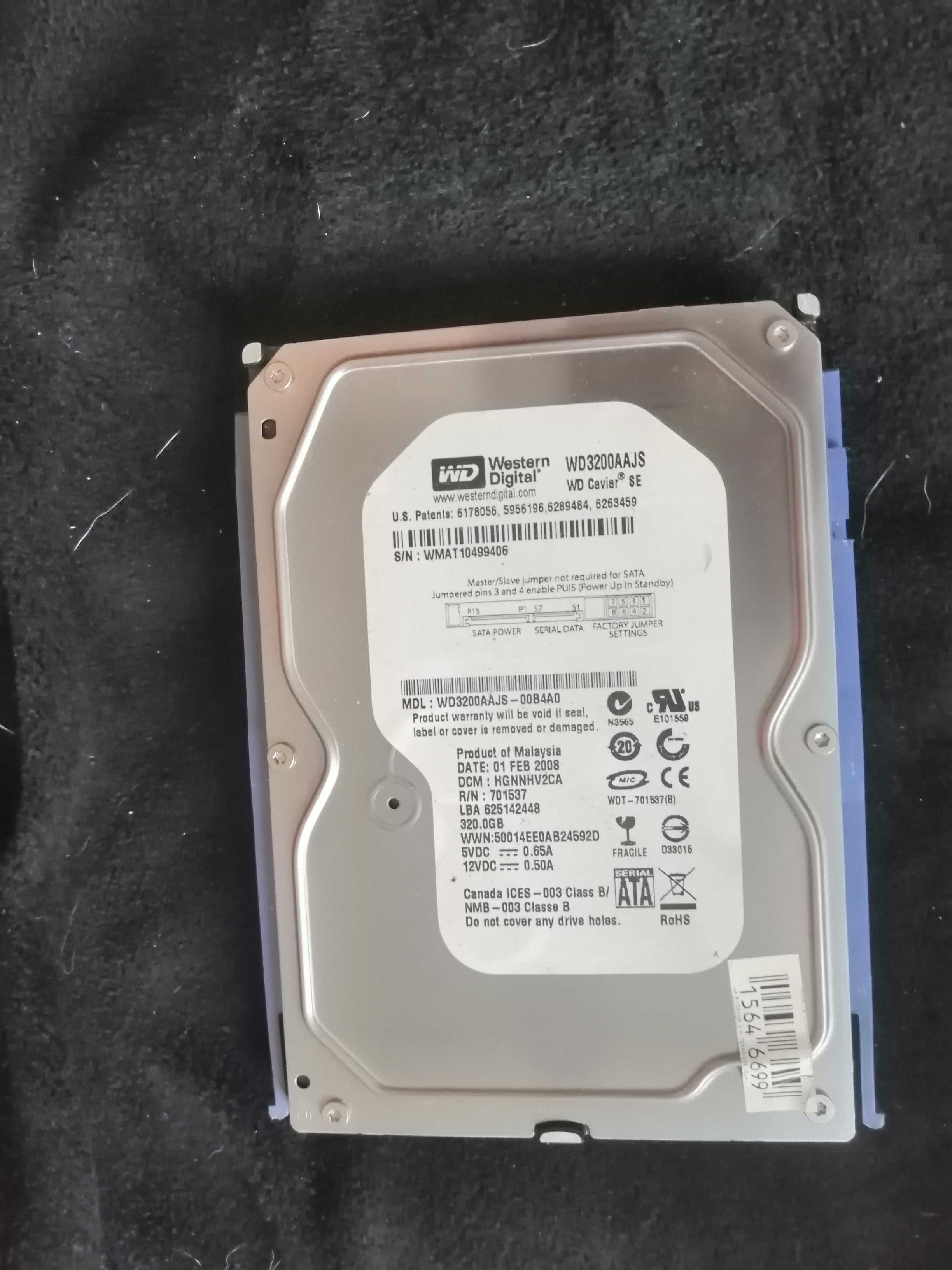 twardy dysk 320 gb do komputera