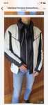 Casaco motard reversivel