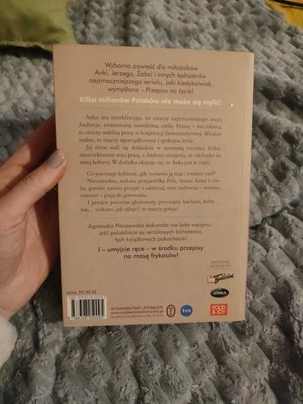 książka Przepis na życie, Agnieszka Pilaszewska