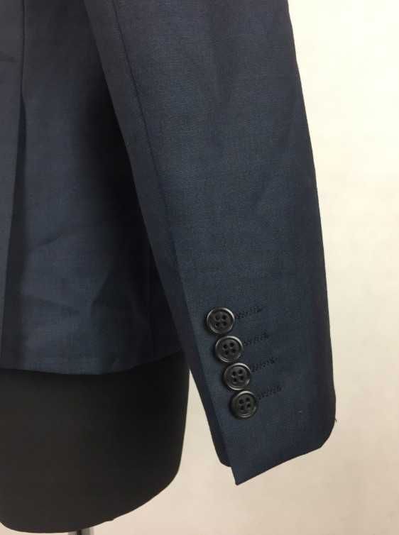 Topman garniturowa marynarka z wełną 36