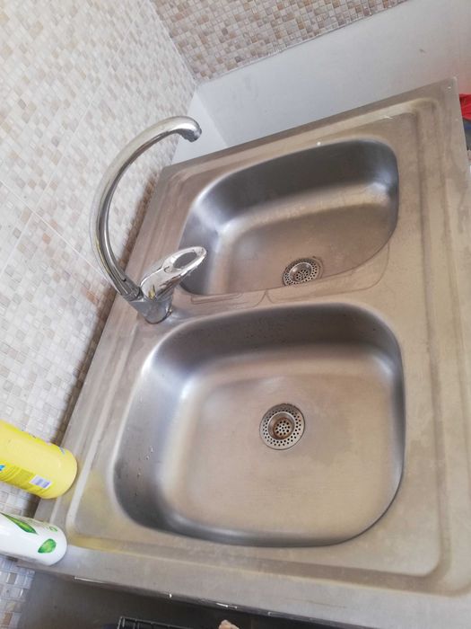 Мойка нержавейка двойная