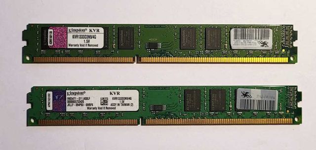 Pamięć RAM 8GB DDR3 1333MHZ CL9 1.5V PC3-10600 Kingston