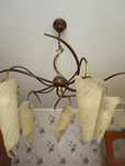Lampa sufitowa z kinkietemm