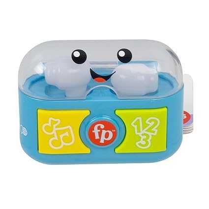 FISHER-PRICE zatyczki do uszu do nauki i zabawy  interaktywne od 6 msc