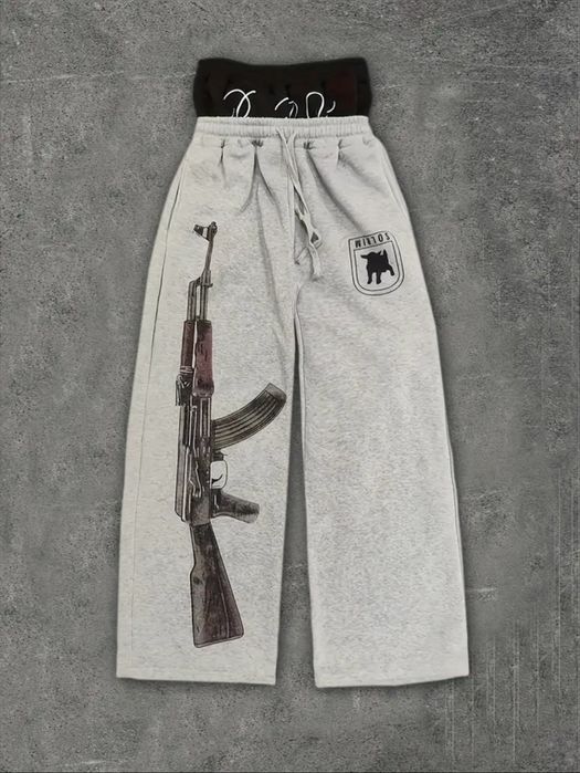 штани y2k opium sk8 ak47