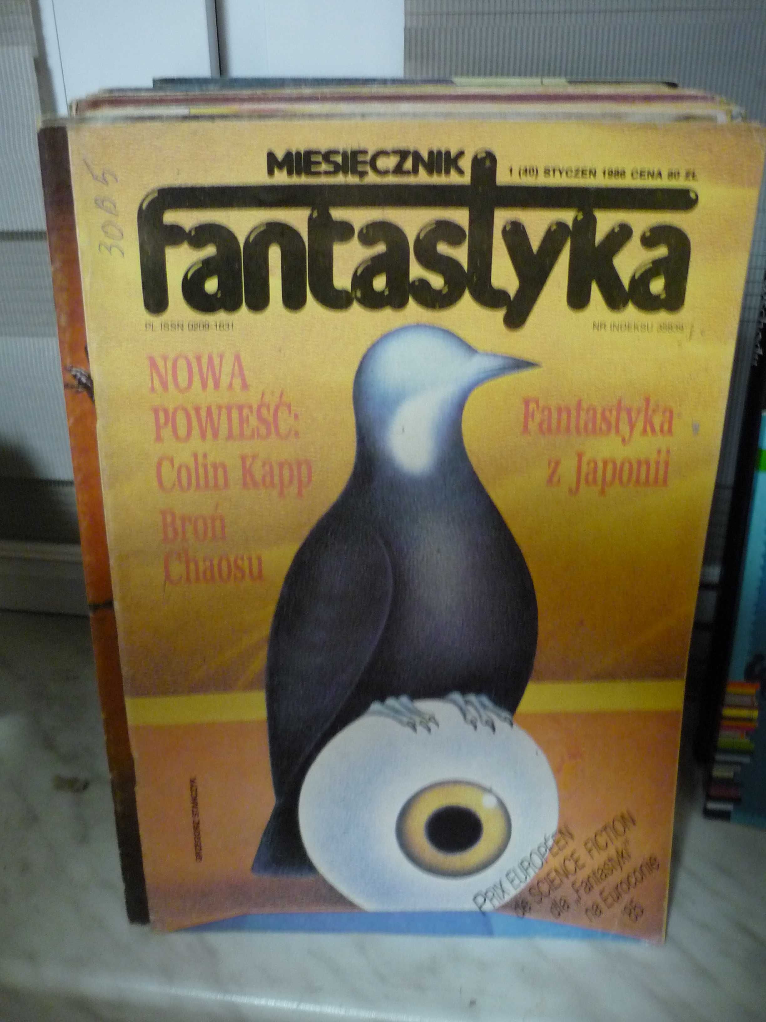 Fantastyka , miesięcznik , nr 1(40)/1986