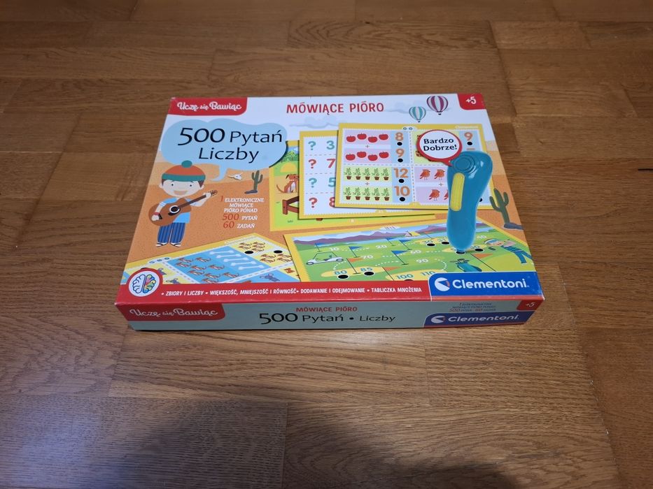 Mówiące pióro 500 pytań Liczby