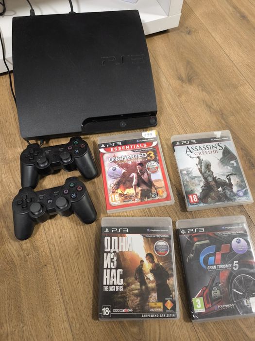Продам Sony PlayStation 3 Slim 320 GB + 20+ Ігор