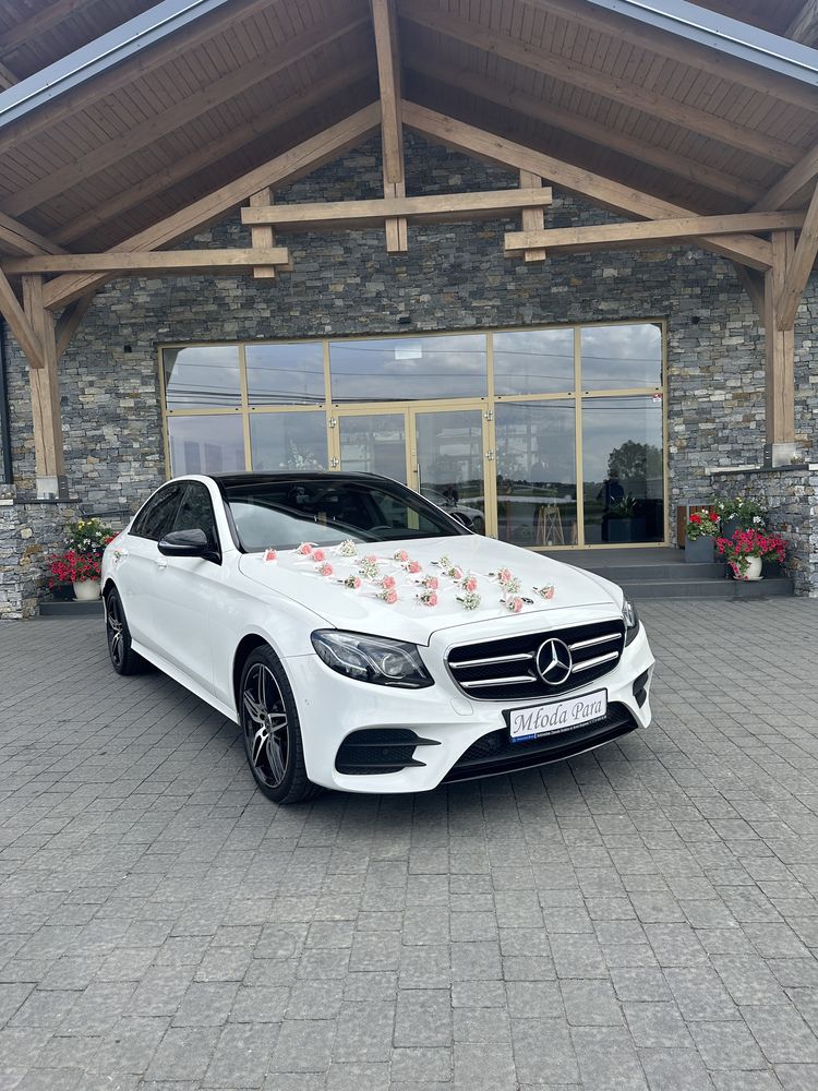 Auto Samochód do ślubu Mercedes benz E klasa w213 AMG