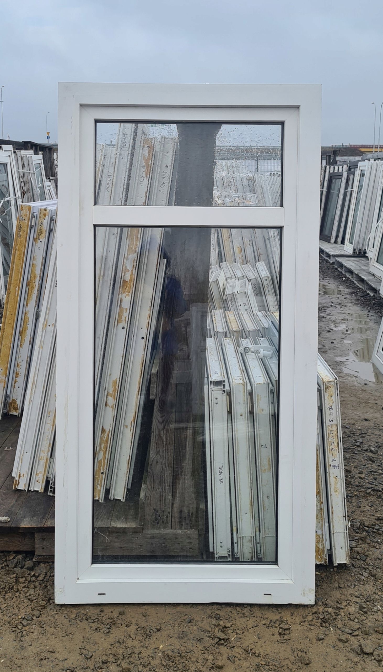 OKNA KacprzaK OKNO PCV 88x175 Używane Plastikowe Lider Okna OLX