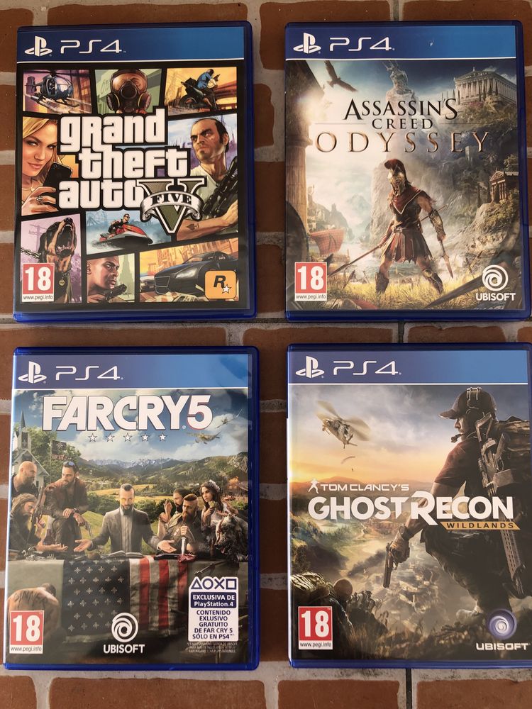 Jogos PS4 originais