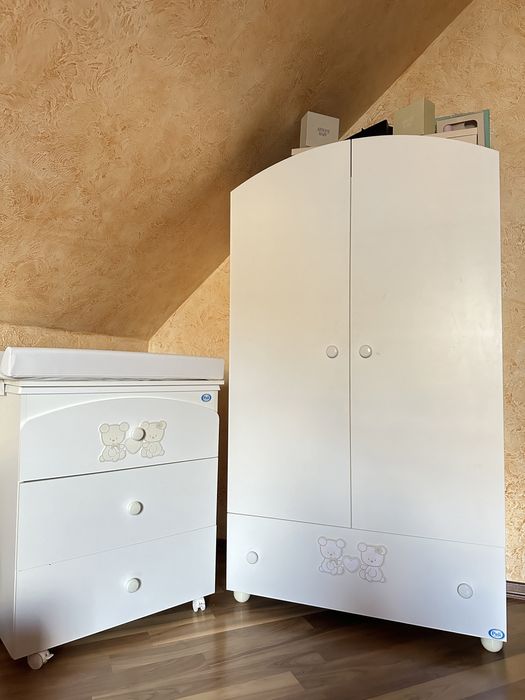 Pali maison bebe, ліжко, набір меблів