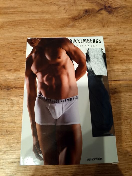 Nowe bokserki męskie Bikkembergs 3 sztuki