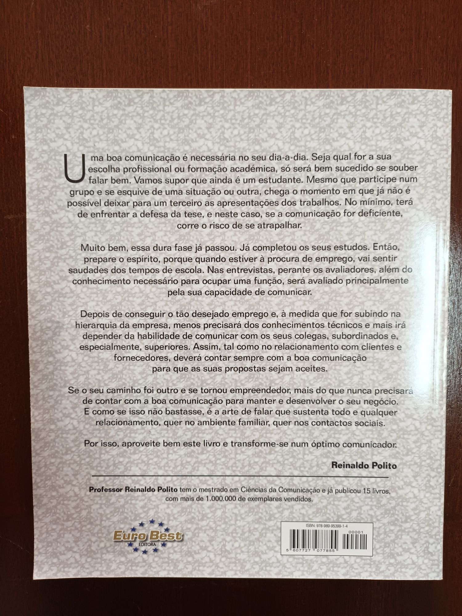 Livro "Como Falar Corretamente e sem Inibições" de Reinaldo Polito