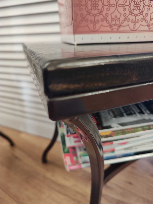 Stoliki nocne, drewno plus metal