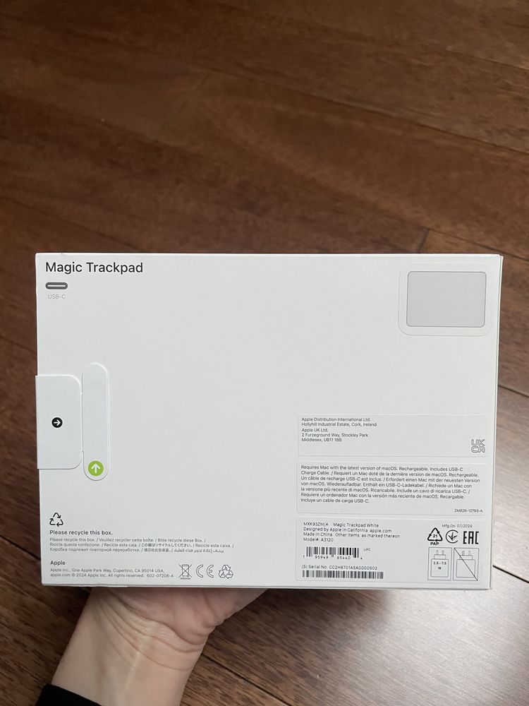 Magic trackpad nowy gładzik Apple
