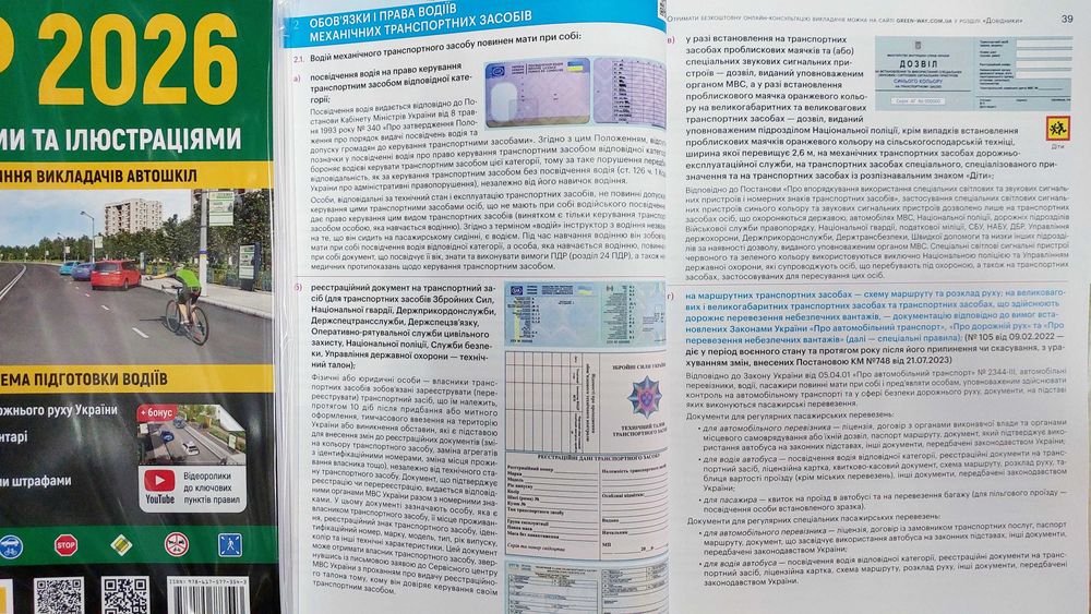 ПДР 2026 з коментарями та ілюстраціями Моноліт подарункова якість