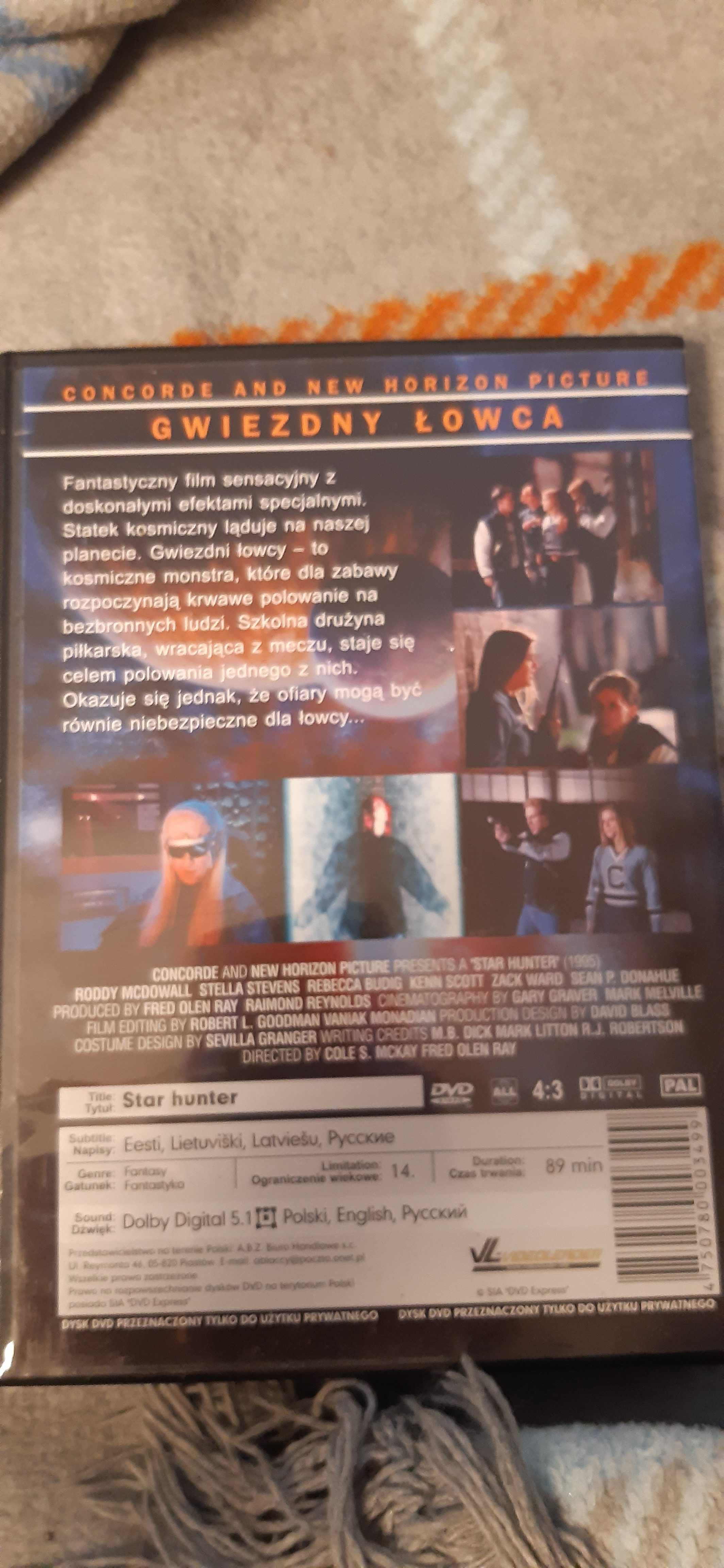 dvd star hunter klasyka sc-fi gwiezdny łowca