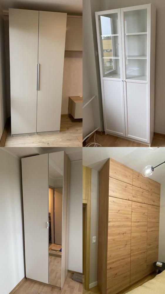 Składanie i robienie na zamowienie mebli z płyty badz drewna