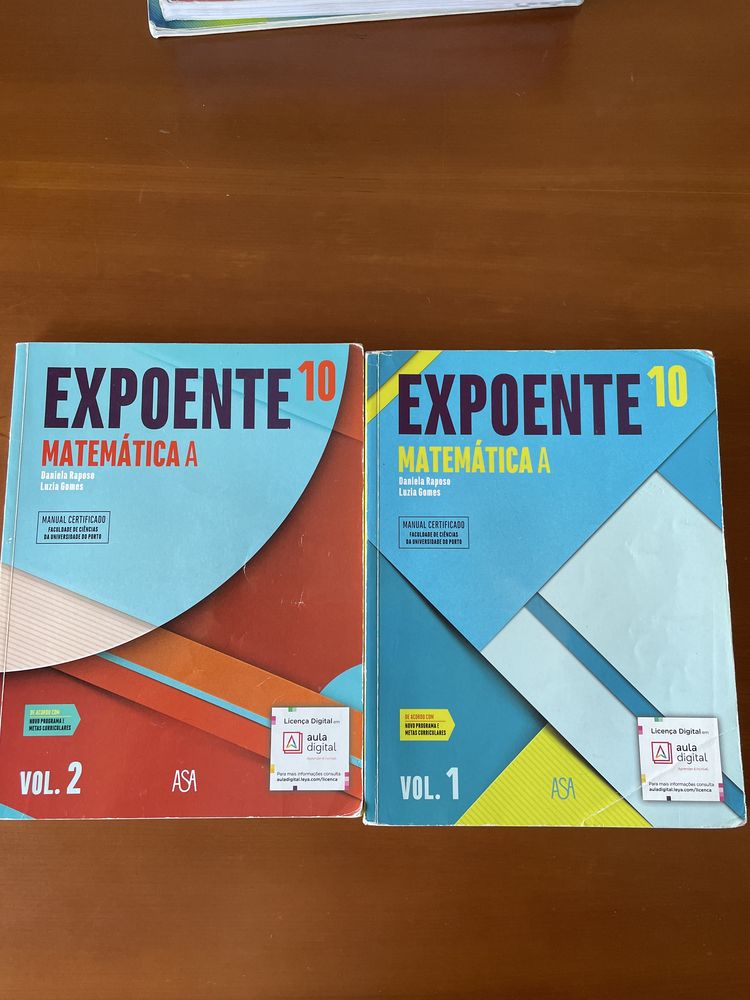 Expoente 10 matemática A