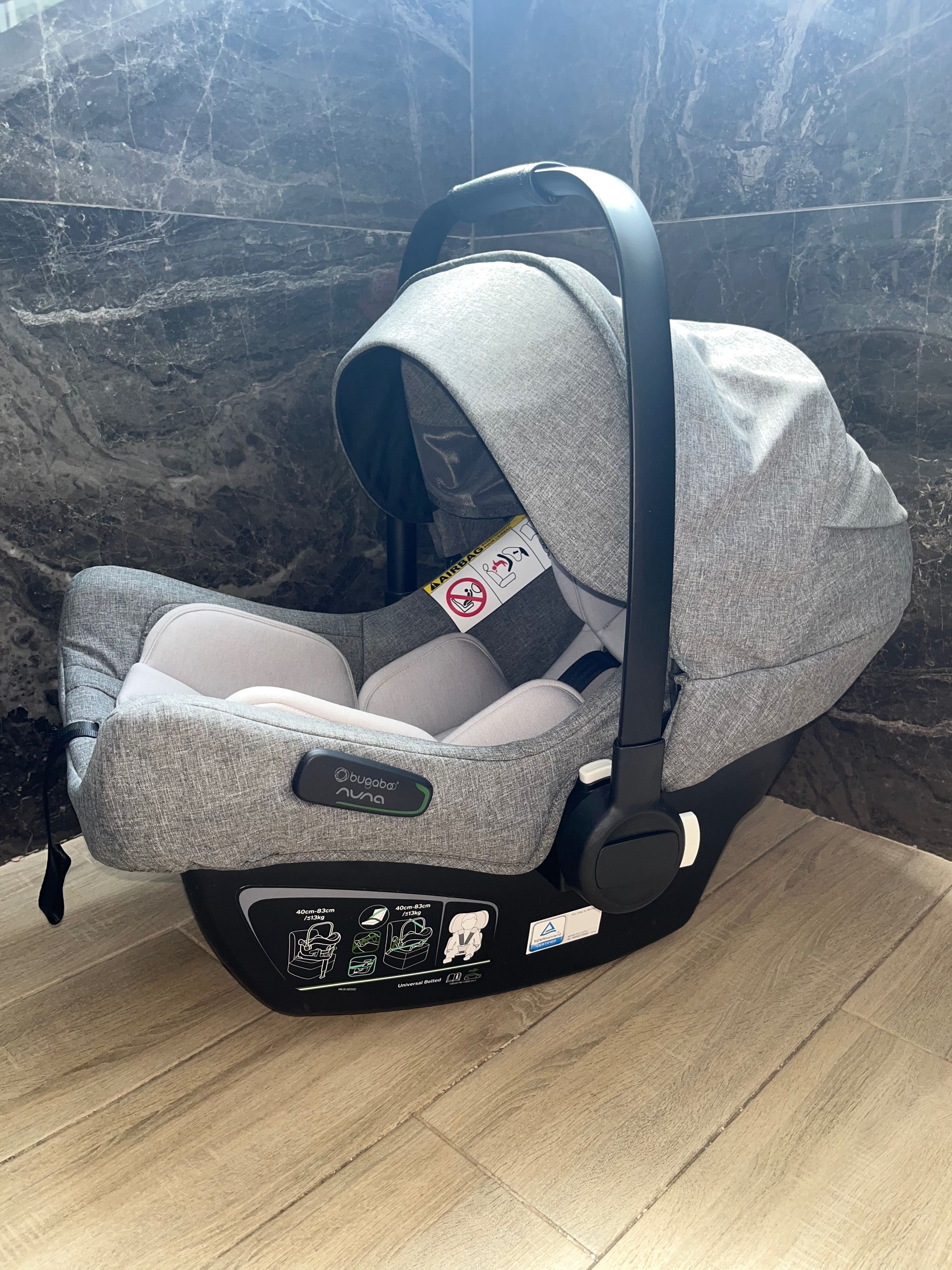Автокрісло Bugaboo Turtle Air i-Size by Nuna Grey Melange
