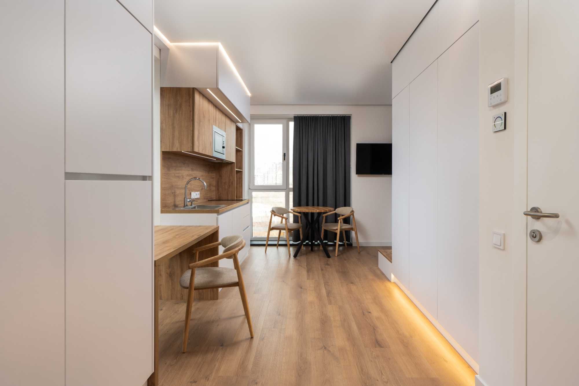 Подобова оренда 1к апартаментів у "Lumen Living" поблизу м. Деміївська