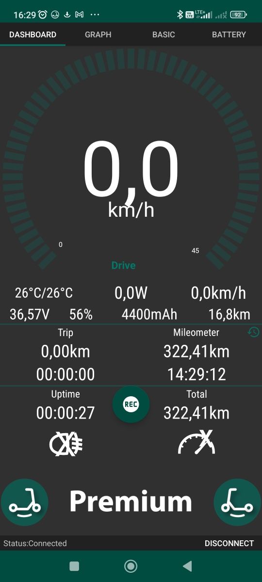 Hulajnoga elektryczna Xiaomi m365 mocno doinwestowana 30 km/h  hit!!